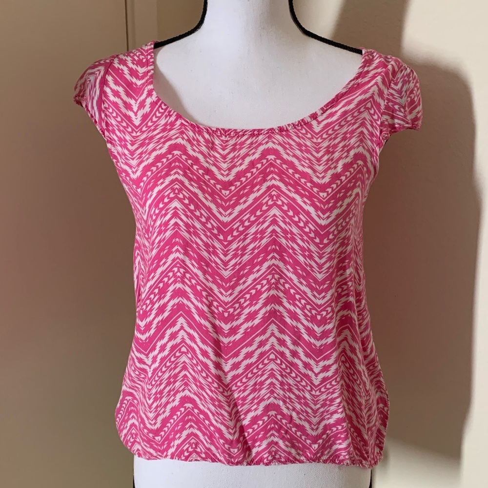 Pink Rose Blouse